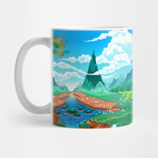 Landscape Double Mug